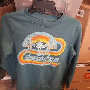 NEW TAG ! Beach Boy Long Sleeve Shirt Green Size S